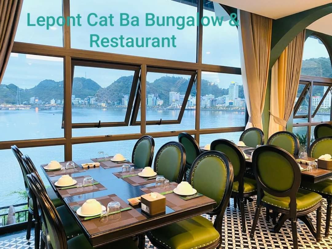 Lepont Cat Ba Bungalow Dong Khe Sau 외부 사진